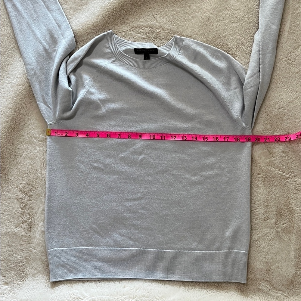Banana Republic Soft blue Merino Wool Sweater - Picture 5 of 8
